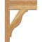 Ekena Millwork Funston Block Rough Sawn Outlooker, Western Red Cedar, 6"W x 14"D x 18"H OUT06X14X18FST05RWR - alternate 3